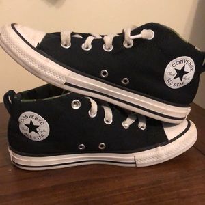 Converse All Star Midtop Black w/camo